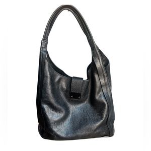 LOEFFLER RANDALL Black Leather Bag/Purse